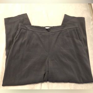 Babaton ankle cropped grey trouser pants